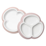 BabyBjörn Baby Plate Set, 2 Pack, Powder Pink