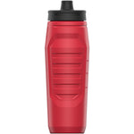 Under Armour Squeeze Water Bottles, 32 oz Water Bottles, Sideline Sports Water Bottle with Quick-Shot Lid, Quick & Easy Hydration, Gym Water Bottles, Squeeze Bottle, 1 32oz Bottle