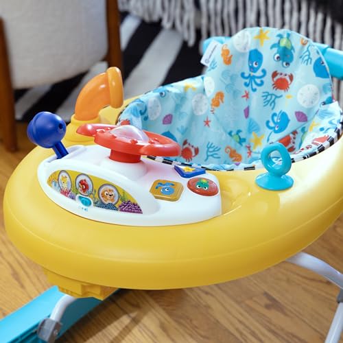 Baby Einstein Ocean Explorers Dive & Discover 3-in-1 Submarine Walker, with Removable Floor-Toy, Ages 6 Months and Up