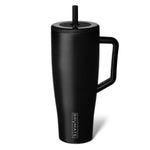 BrüMate Era 40 oz Tumbler with Handle and Straw | 100% Leakproof Insulated Water Bottle Tumbler with Lid and Flexible SoftSip Straw | Made of Stainless Steel | Cup Holder Friendly | 40oz (Lavender)