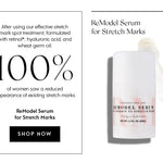 ReModel Stretch Mark Serum | Safe for Pregnancy & Postpartum Stretch Marks
