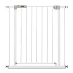 hauck Open N Stop Baby Safety Gate for 29 to 31" Wide Stairs, Hallways & Doorways, White