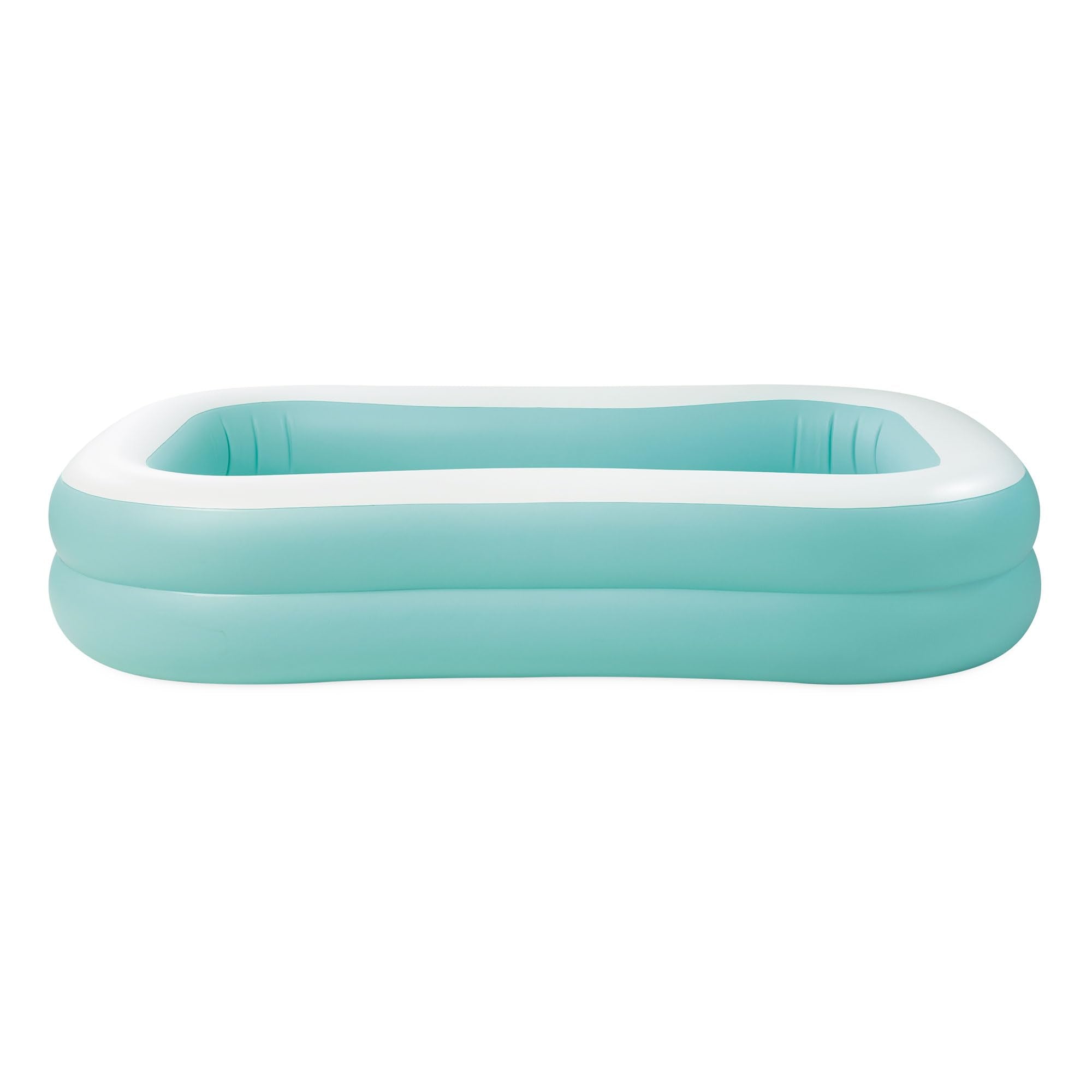 INTEX 58484EP Swim Center Inflatable Family Pool: 277 Gallon Capacity – 120" x 72" x 22" – Blue