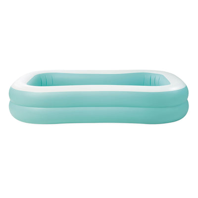 INTEX 58484EP Swim Center Inflatable Family Pool: 277 Gallon Capacity – 120" x 72" x 22" – Blue