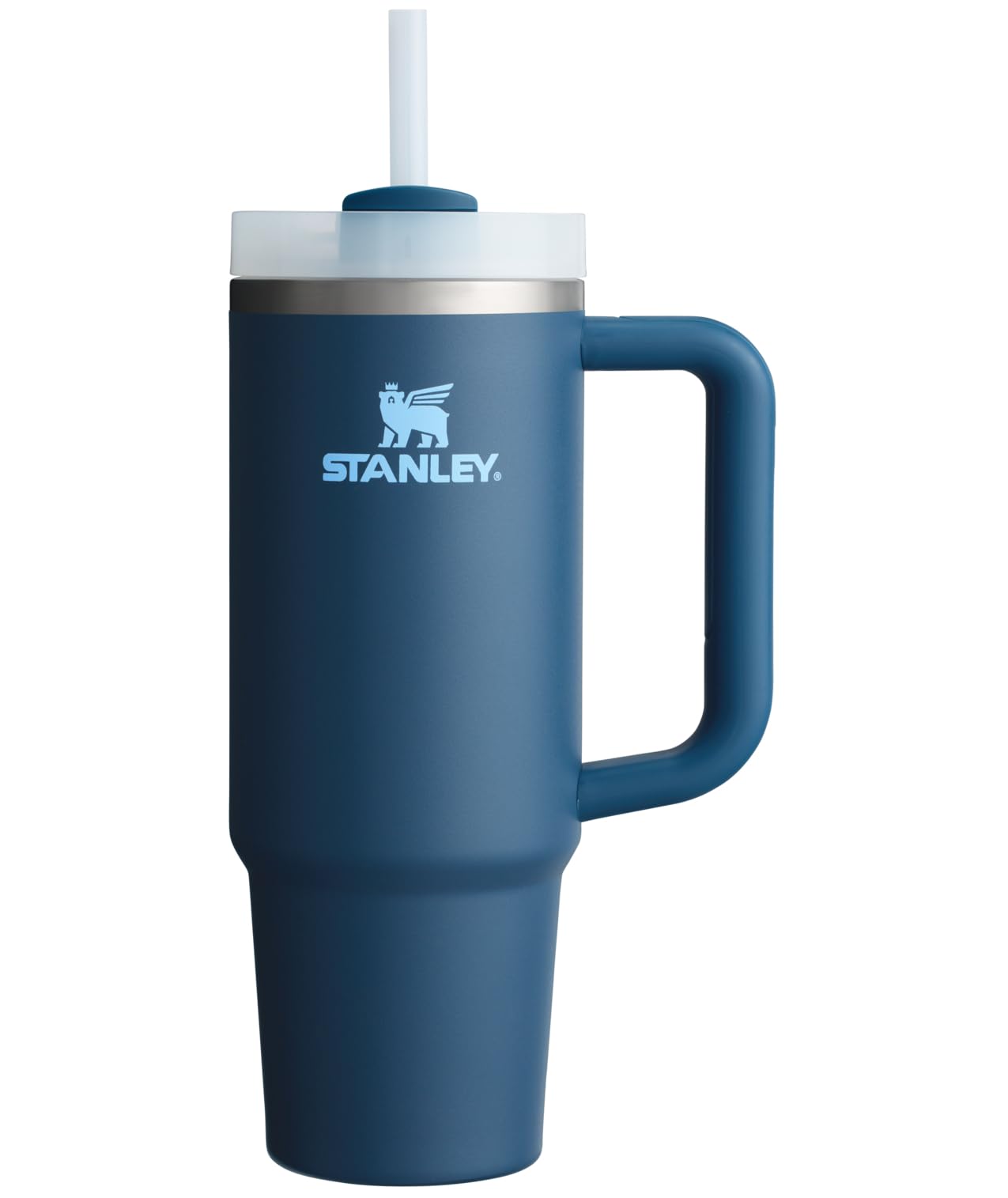 Stanley Quencher H2.0 FlowState Stainless Steel Vacuum Insulated Tumbler with Lid and Straw for Water, Iced Tea or Coffee, Smoothie and More, Rose Quartz 2.0, 30 OZ / 0.89 L