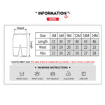 Unisex Newborn Baby Cotton 4-Pack Pants Embroidery Pringting Casual Leggings 0-24 Months for Boys and Girls