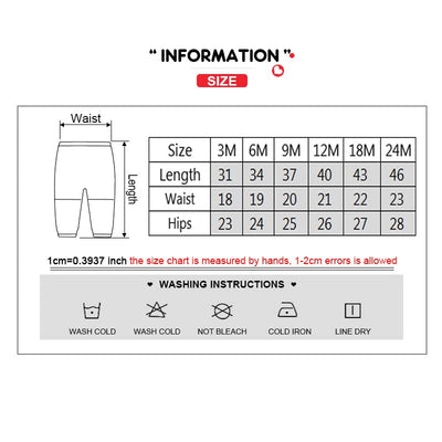 Unisex Newborn Baby Cotton 4-Pack Pants Embroidery Pringting Casual Leggings 0-24 Months for Boys and Girls