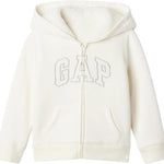 GAP Baby Girls' Playtime Favorite Logo Full Zip Hoodie Hooded Sweatshirt