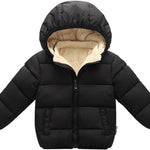 Baby Boys Girls Toddlers Winter Coats Puffer Jacket Hooded Down Snow Jacket Coat Outerwear