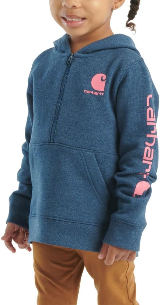 Carhartt Kid's CA6273 Long-Sleeve Half-Zip Sweatshirt - Boys