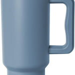 Simple Modern 40 oz Trek Tumbler with Handle and Straw Lid | Cup Holder Friendly Insulated Stainless Steel Travel Mug | Almond Birch