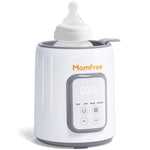 Bottle Warmer,8-in-1 Fast Baby Bottle Warmer for Breastmilk and Formula,Milk Warmer with Accurate Temperature Control and Automatic Shut-Off,Multifunctional Bottle Warmers for All Bottles (Grey)