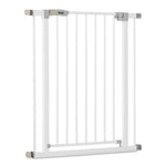 hauck Open N Stop Baby Safety Gate for 29 to 31" Wide Stairs, Hallways & Doorways, White