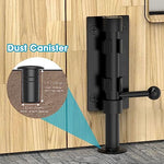 MeBantoo Slide Bolt Gate Latch Hardware, Barrel Bolt Latch, 6.3 Inch Heavy Duty Solid 304 Stainless Steel Black Finish Lock for Wooden Fence/Shed/Yard/Barn Door/Interior and Outdoor (Black)