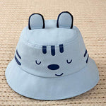 Baby Sun Hat Adjustable,Infant Toddler Summer Outdoors Beach Hat UPF50+,Sun Protection Bucket Hat