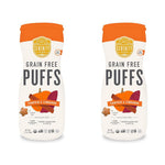 Serenity Kids 6+ Months Grain-Free Toddler & Baby Puffs - No Added Sugar - No Gluten or Rice - BPA & Allergen-Free, with Organic Cassava, Veggies & Herbs - Puffs Variety Pack - 6 Count