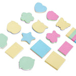 ZCHING Sticky Notes Self-Sticky Notes,100 Sheets/Pad, 10Pads/Pack in Box,Easy to Post for School, Business, Family,Great Office Supplies (Flower Shape)
