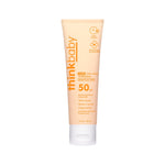 Thinkbaby Mineral Sunscreen for Sensitive Skin, SPF 50 Clear Zinc Oxide Baby Sunblock, 3 Fl Oz, Broad Spectrum UVA/UVB Protection, Natural, Water Resistant, Reef Safe, Vegan