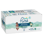 Pampers Pure Protection Diapers, Size 0, 76 Count for Up to 100% Leakproof, Plant-Based Skin Protection