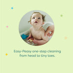 Babyganics Baby Shampoo + Body Wash Pump Bottle, Fragrance Free, 16oz