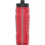 Under Armour Squeeze Water Bottles, 32 oz Water Bottles, Sideline Sports Water Bottle with Quick-Shot Lid, Quick & Easy Hydration, Gym Water Bottles, Squeeze Bottle, 1 32oz Bottle