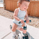 BEKILOLE Baby Balance Bike for 1 Year Old Girl Gifts, 10-24 Month Toddler Balance Bike, 4 Silent Wheels Pre-School First Ride On Toys, 1st Birthday Gifts