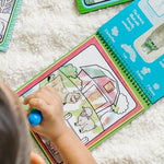 Melissa & Doug On The Go Water Wow! Reusable Water-Reveal Activity Pads, 3-pk, Animals, Alphabet, Numbers