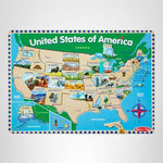 Melissa & Doug USA Map Wooden Puzzle (45 pcs)