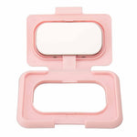 Baby Wipe Warmer, Constant Temperature Evenly Heating Portable USB Wet Wipe Heater Pink Large Capacity Baby Wipe Holder