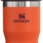 STANLEY IceFlow Stainless Steel Tumbler with Straw - Vacuum Insulated Water Bottle for Home, Office or Car - Reusable Cup with Straw Leak Resistant Flip - Cold for 12 Hours or Iced for 2 Days (Cream)