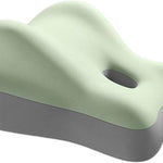 Butt Cushion for Couples Memory Foam Pregnancy Pillow Waterproof & Portable Cushion with Washable Cover for Intimacy Support Prone Pillow Adult Waist Cushions on Bed for Sitting Lying Dark Gr