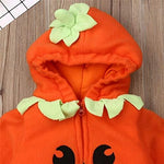 oneflow Newborn Toddler Baby Girl Boy Halloween Pumpkin Costumes Cute Hooded Romper Jumpsuit Outfit Clothes