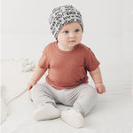MYGBCPJS Toddler Boys Girls 2Pcs Bamboo Viscose Tshirt with Pocket Infant Baby Solid Short Sleeve Crewneck Tee Shirt T-shirt