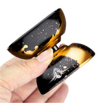 MAGICYOYO Dual Purpose Yoyo N11 - Responsive Yo Yo for Kids 8-12 or Above & Unresponsive Bearing Kit for Advanced Edge Hook Finger Spin with Yo Yo Glove + Bag + 12 Yoyo Strings (Black Golden)