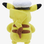 Pokemon Captain Pikachu Plush - 8-Inch Soft Plush with Captain’s Hat and Authentic Details