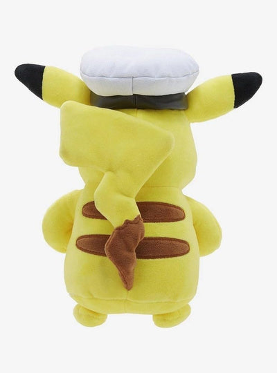 Pokemon Captain Pikachu Plush - 8-Inch Soft Plush with Captain’s Hat and Authentic Details