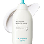 GOONGBE Pri-mmune Moisture Lotion - Korean Baby Body Lotion - Hypoallergenic Moisturizing & Calming Daily Moisturizer for Dry Skin - Fast Absorbing, Naturally Derived Non-Greasy Lotion, 11.8 oz.