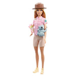 Barbie Careers Doll & Accessories, Zoologist Wearing Removable Outfit with Hat, Clipboard & Koala Figure That Can Hold Doll's Arm