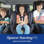 Chicco Fit4 4-in-1 Convertible Car Seat, Rear-Facing Seat for Infants 4-40 lbs., Forward-Facing Car Seat 25-65 lbs., Booster 40-100 lbs. | Element/Black