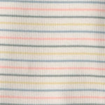 Little Planet by Carter's Neutral 3-pack Short Sleeve Bodysuits made with Organic Cotton, Veggie Fruit, 12M