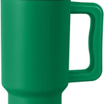 Simple Modern 40 oz Trek Tumbler with Handle and Straw Lid | Cup Holder Friendly Insulated Stainless Steel Travel Mug | Almond Birch