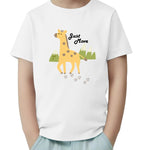 Haloumoning Toddler Baby Boy Short Sleeve Graphic T-Shirts Kids Dinos,Animals,Beach Summer Crew Neck Tee Tops 9M-8Y