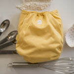 Buttons Cloth Diaper Cover – Snap Super One Size (12-40lbs) (Butter)