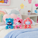 Care Bears - Badtz-Maru Dressed As Grumpy Bear 8" Fun-Size Plush, Blue - Soft, Huggable Bestie! – Good for Girls and Boys, Employees, Collectors, Ages 4+