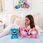 Care Bears - Badtz-Maru Dressed As Grumpy Bear 8" Fun-Size Plush, Blue - Soft, Huggable Bestie! – Good for Girls and Boys, Employees, Collectors, Ages 4+