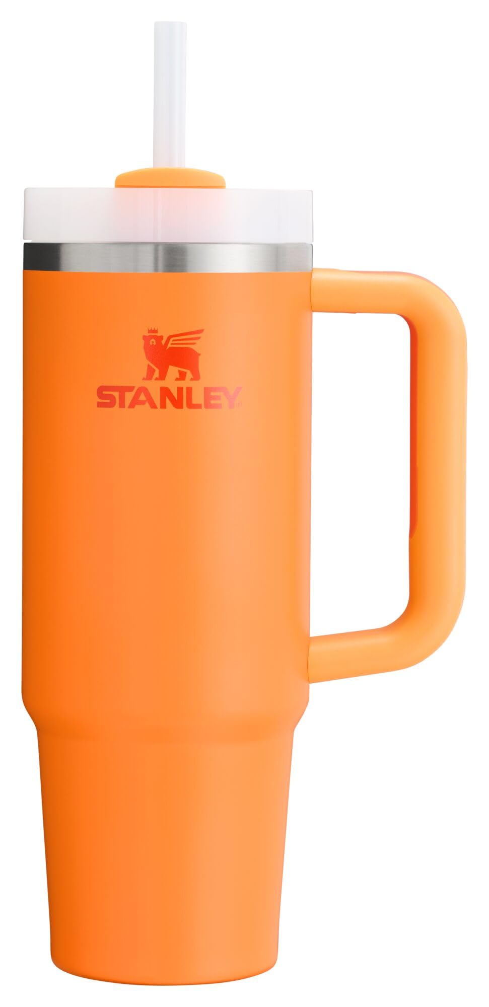 Stanley Quencher H2.0 FlowState Stainless Steel Vacuum Insulated Tumbler with Lid and Straw for Water, Iced Tea or Coffee, Smoothie and More, Rose Quartz 2.0, 30 OZ / 0.89 L