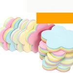 ZCHING Sticky Notes Self-Sticky Notes,100 Sheets/Pad, 10Pads/Pack in Box,Easy to Post for School, Business, Family,Great Office Supplies (Flower Shape)