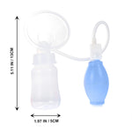 Healifty Manual Hand Pump Breast Milk Container Breastfeeding Tool with Silicone Suction Cup for New Mothers Baby Feeding