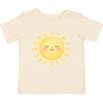 inktastic Sun Smiling Baby T-Shirt 18 Months Natural 485a2
