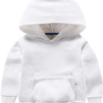 Baby Kids Boy Girl Solid Casual Pocket Hoodie Sweatershirt Long Sleeve Pullover Tops 1-6T